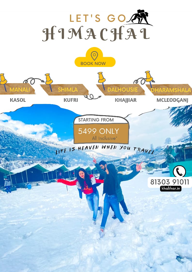 Manali tour by khalihar